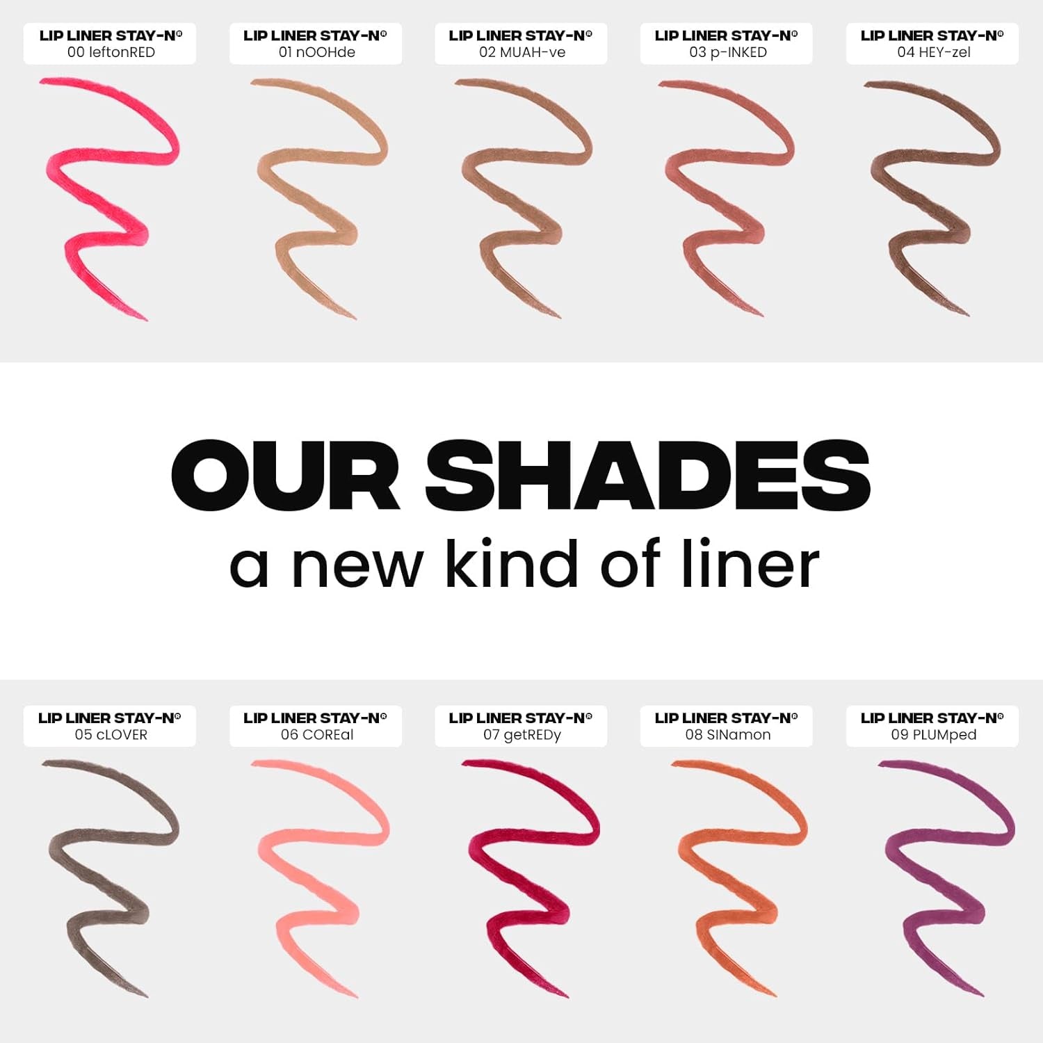 Lip Liner STAY-N Peel off Lip Stain — Long Lasting Matte Lip Tattoo Transfer Proof Lipstain Infused with Hyaluronic Acid & Vitamin E for All Skin Types — Vegan & Cruelty-Free, P-Inked