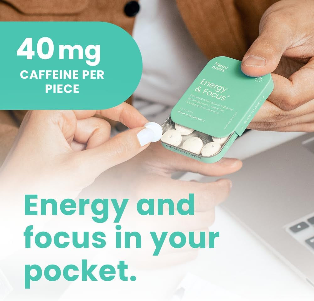 , Mints Energy Focus Mint Single, 12 Count
