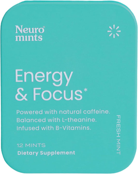 , Mints Energy Focus Mint Single, 12 Count