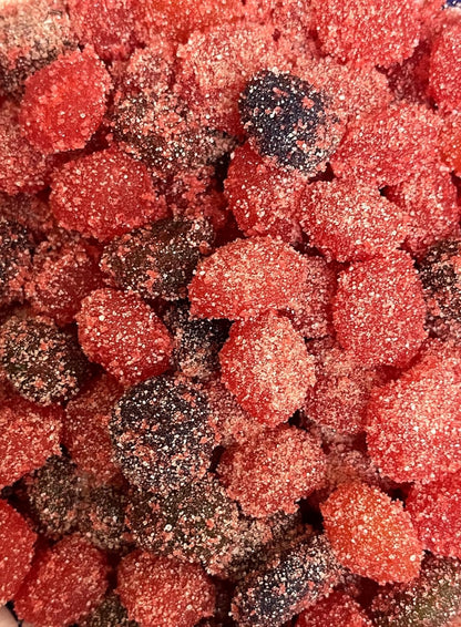 Sour Gushers, Super Sour Viral Gushers, Irresistable Extra Sour Gummy Candy, Blue Raspberry Flavor, Wild Cherry Flavor, Tiktok Viral Candy Sweet & Sour [Choose the Flavor & Size] (8 Oz, Sour Blue Raspberry)