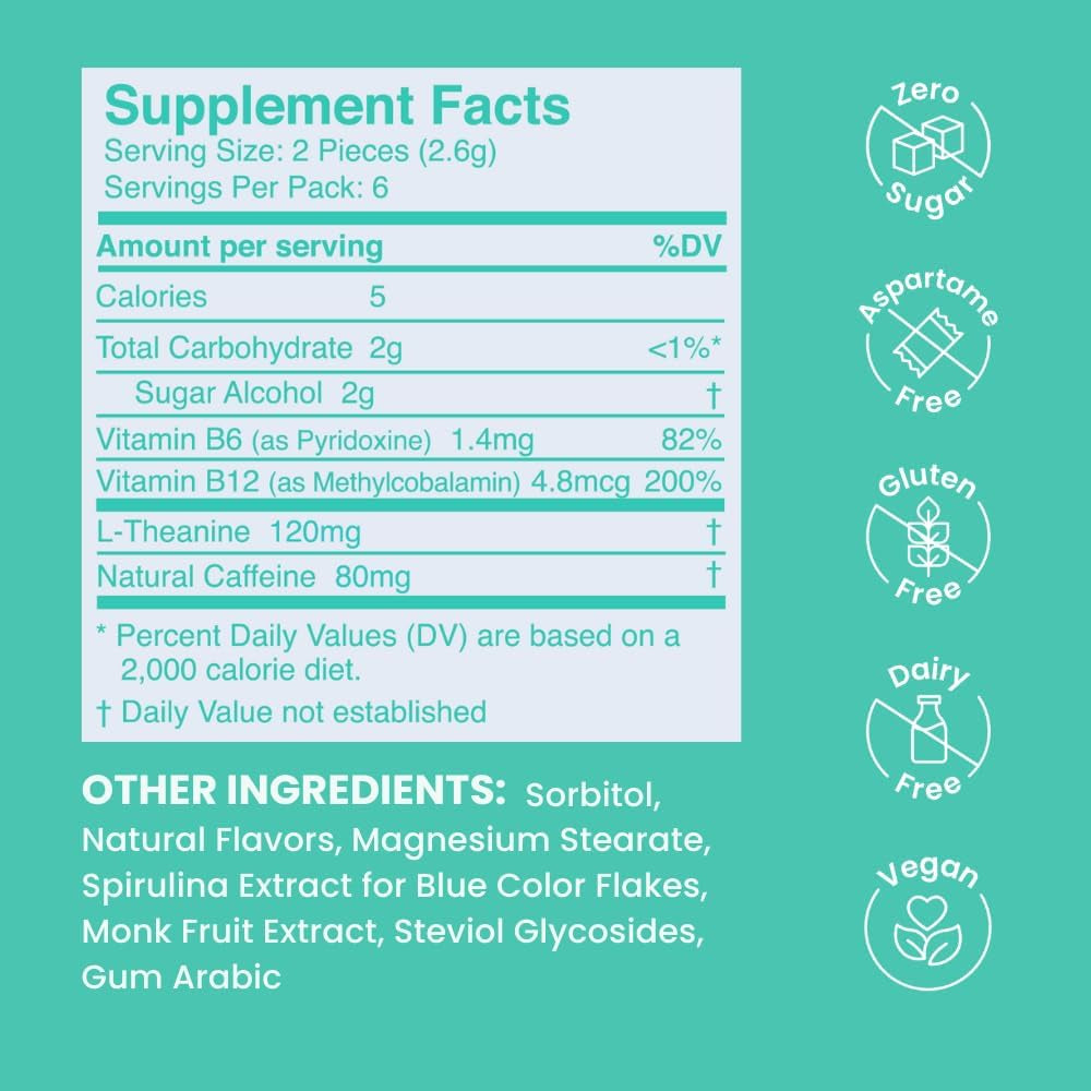 , Mints Energy Focus Mint Single, 12 Count