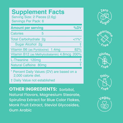 , Mints Energy Focus Mint Single, 12 Count