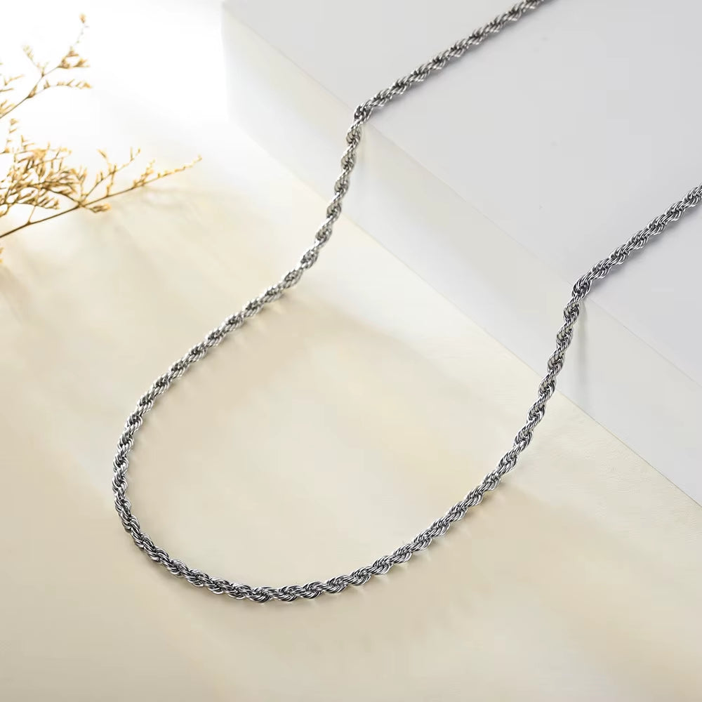 Hip Hop Iced Out Cross Pendant Necklace Strap 4Mm Zircon Tennis Chain Men Women Sparkling Necklace Punk Jewelry Fashion Gift