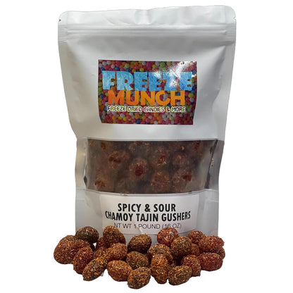 Sour Gushers, Super Sour Viral Gushers, Irresistable Extra Sour Gummy Candy, Blue Raspberry Flavor, Wild Cherry Flavor, Tiktok Viral Candy Sweet & Sour [Choose the Flavor & Size] (8 Oz, Sour Blue Raspberry)