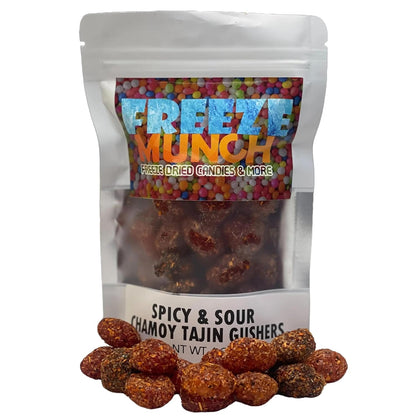 Sour Gushers, Super Sour Viral Gushers, Irresistable Extra Sour Gummy Candy, Blue Raspberry Flavor, Wild Cherry Flavor, Tiktok Viral Candy Sweet & Sour [Choose the Flavor & Size] (8 Oz, Sour Blue Raspberry)