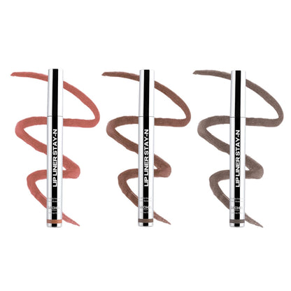 Lip Liner STAY-N Peel off Lip Stain — Long Lasting Matte Lip Tattoo Transfer Proof Lipstain Infused with Hyaluronic Acid & Vitamin E for All Skin Types — Vegan & Cruelty-Free, P-Inked