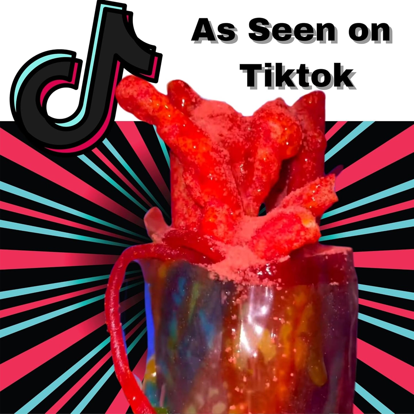 Tiktok Chamoy Pickle Kit with Fruit-Roll-Up & Chips, Includes Lucas Gusano, Skwinkles Salsagheti & More by  (Big Tex Chamoy Pickle)
